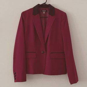 Nine West Maroon Blazer